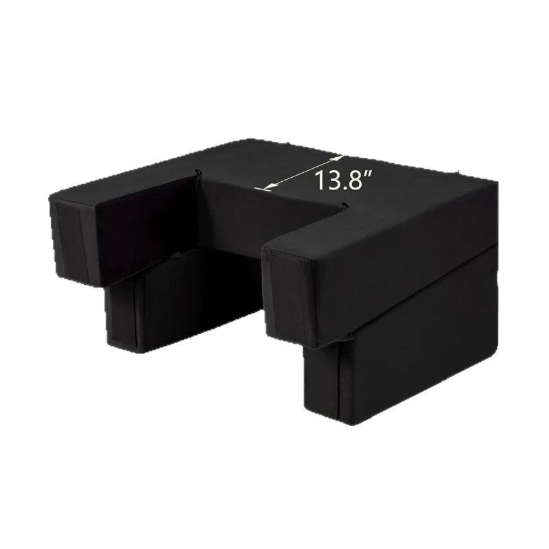 

Reading Pillow Adult with Armrest Fit Ergonomic Lap Table Pillow with Cup Holder Back Pillow