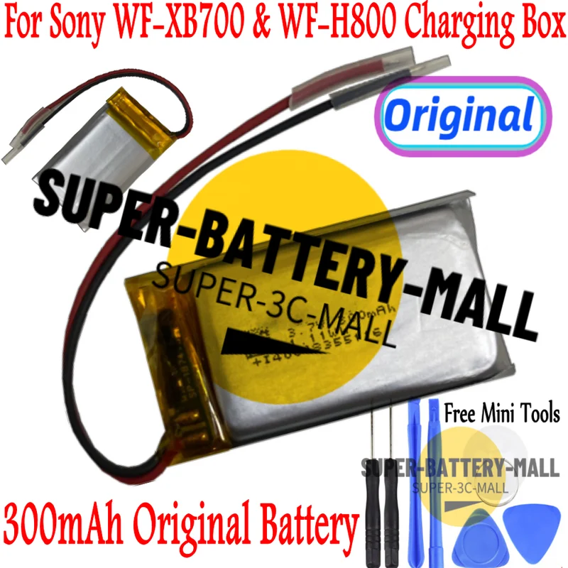 

300mAh Original Battery Repair For Sony WF-H800 &WF-XB700 Headphone Charging Box