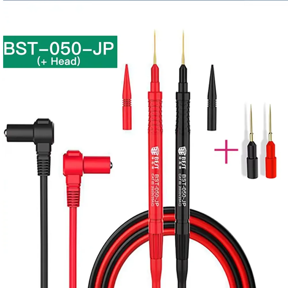 Super Conducting Multimeter Probe BST-050-JP for Digital Multimeter Current Voltage Needle Tip Test Lead Wire Pen Cable Tools