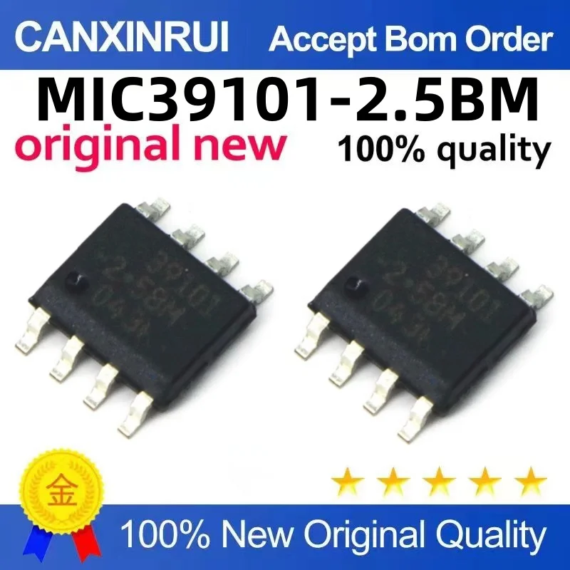 

（10 pieces）MIC39101-2.5 BM MIC39101-2.5 YM 39101 SOP-8 Regulator