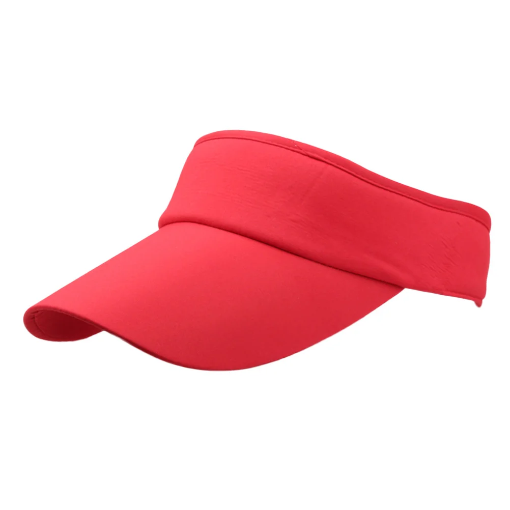 

One Size Fits Most Sun Visor Hat with Extended Brim Adjustable Hook Loop Closure Lightweight Comfortable for Summer Sports