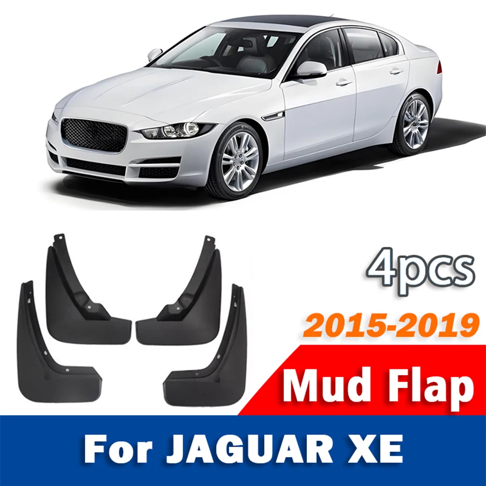 

2015 2016 2017 2018 2019 FOR Jaguar XE Mudflaps Fender Mud Flap Guards Splash Mudguard Car Accessories Front Rear 4pcs