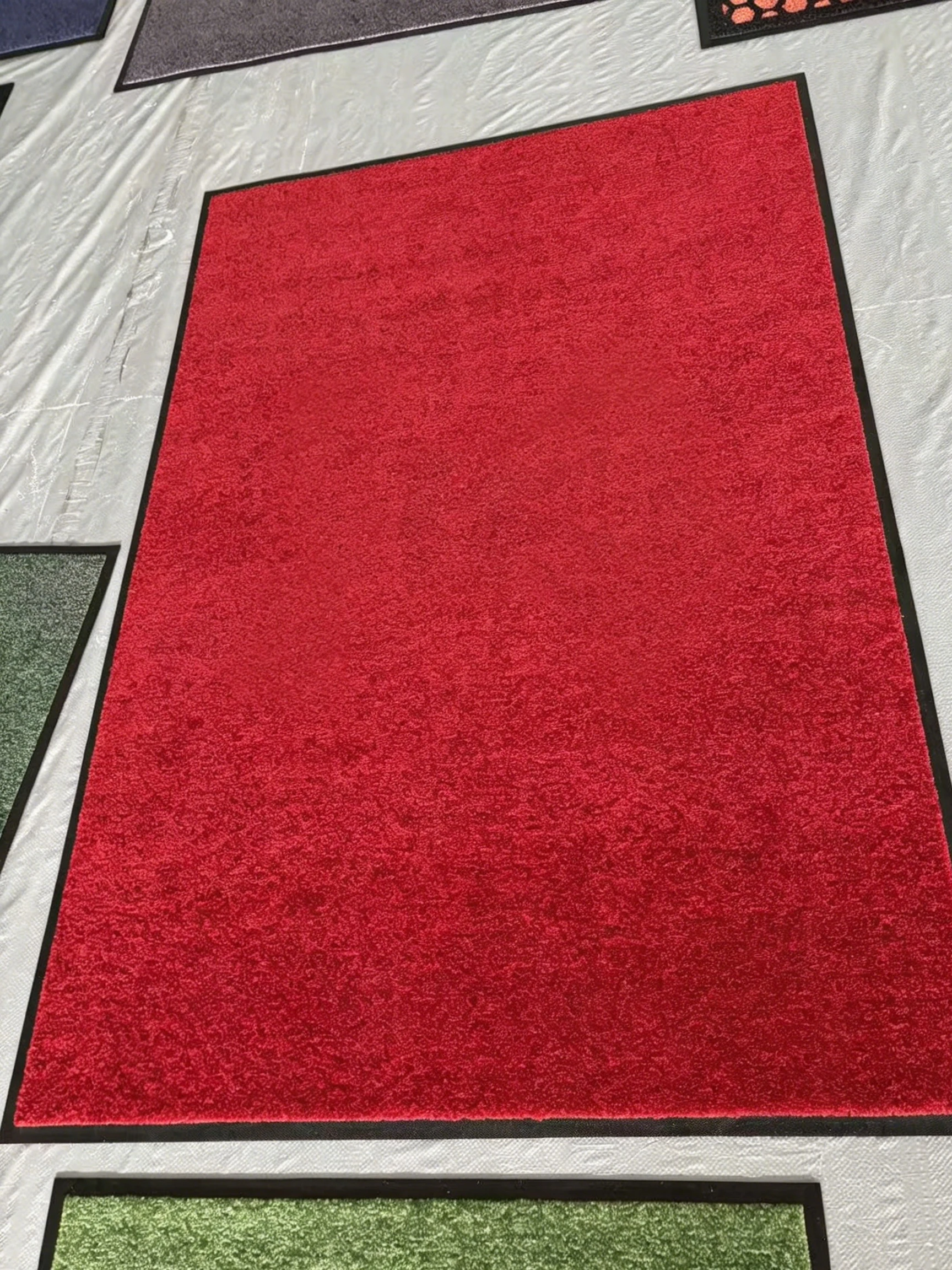 High Quality Custom Doormat Personalized Tufting Blanket Floor Rug Anti-Slip Absorb Water Carpet Business Shop Entrance Foot Mat