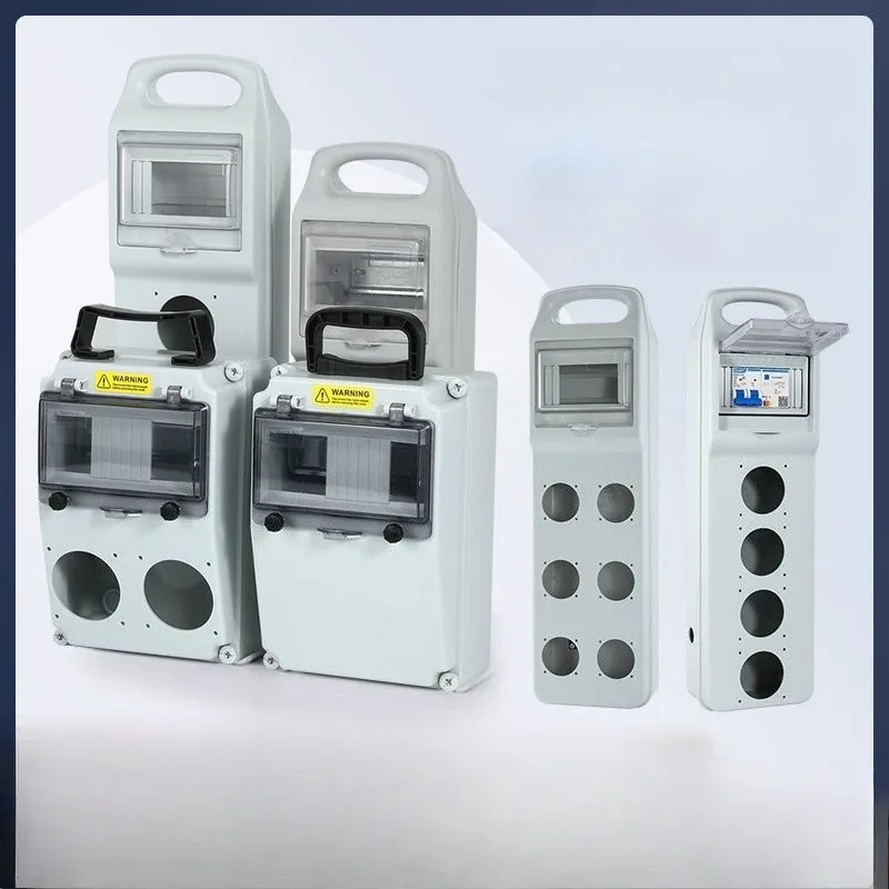 Portable Mobile Electric Box Outdoor Waterproof Temporary Power Distribution Construction Site Industrial Socket Box