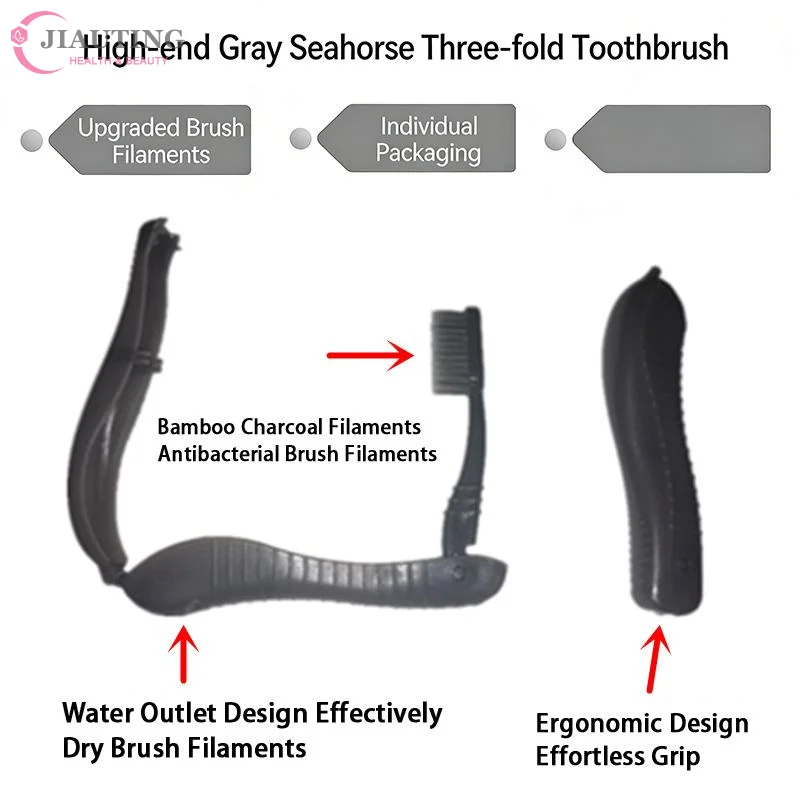 Hygiene Oral Portable Disposable Foldable Travel Camping Toothbrush Hiking Tooth Brush Tooth Cleaning Tools Folding Toothbrush