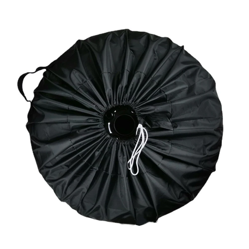 RV Compatible Spare Tire Cover for 31 to 35 Inch Wheels Oxford Material for UV Blocking Rain Resistant for Jeep SUV Truck