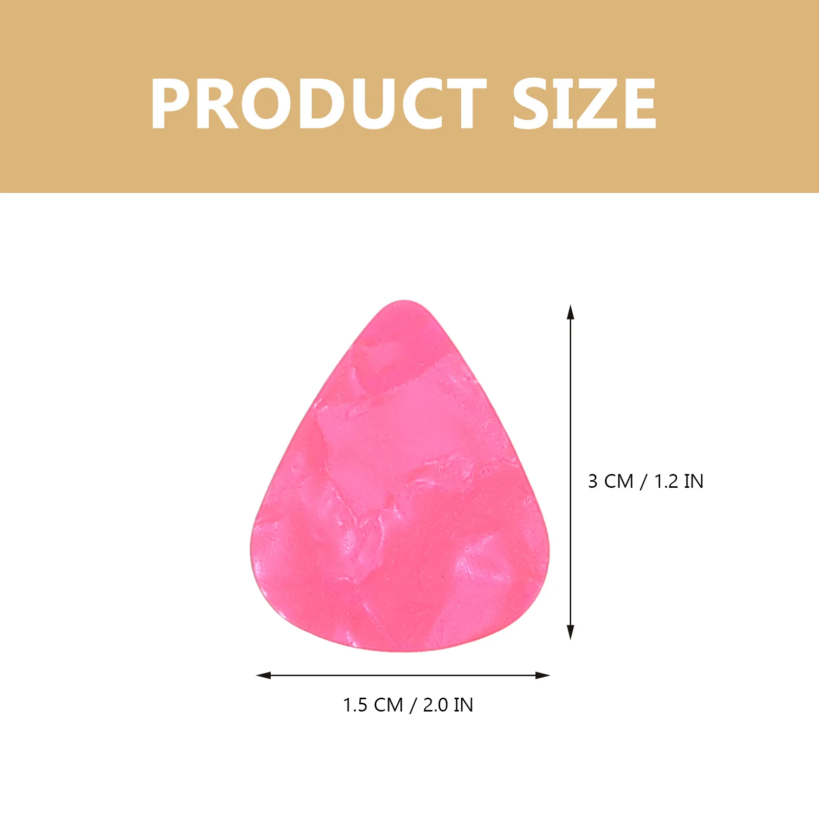 

Guitar Pick Storage Case Organizer Bag 15 Picks Capacity Portable Holder Suitable for Acoustic Electric Guitar