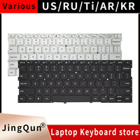 Russian Keyboard for Xiaomi MI Air 13.3 inch 9Z.ND7BW.001 490.09U07.0D01 MK10000005761 notebook RU silver Backlit