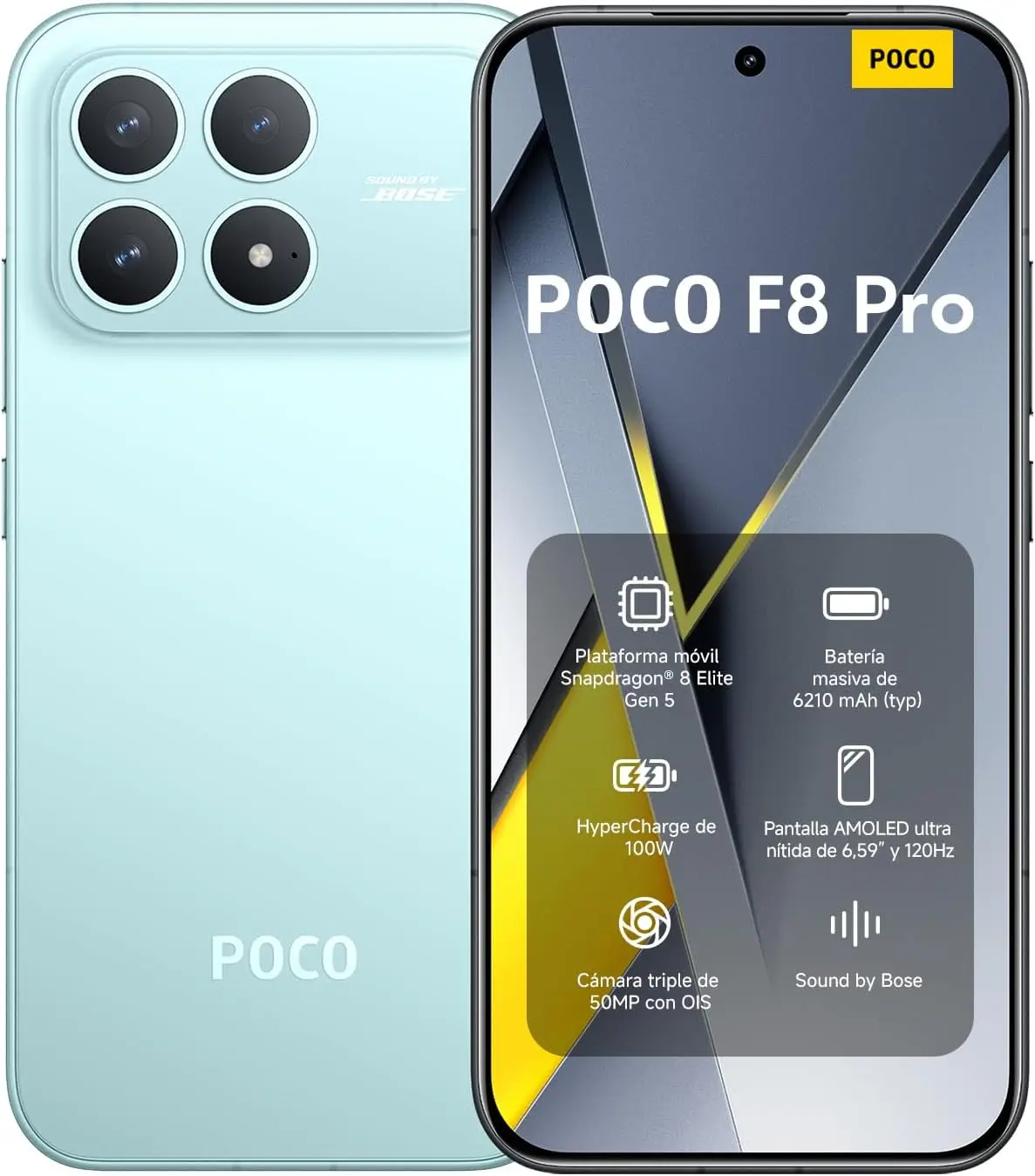 POCO F8 Pro Smartphone 256/512GB 50MP Tri-Camera With OIS 6.59