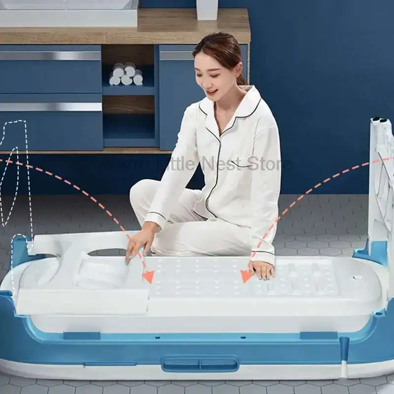 Bathtub Portable Outdoor Large Size Adults Pliable Warm Bathtub Garden Japanese Banheira Portatil Adulta Bathtub Accessories