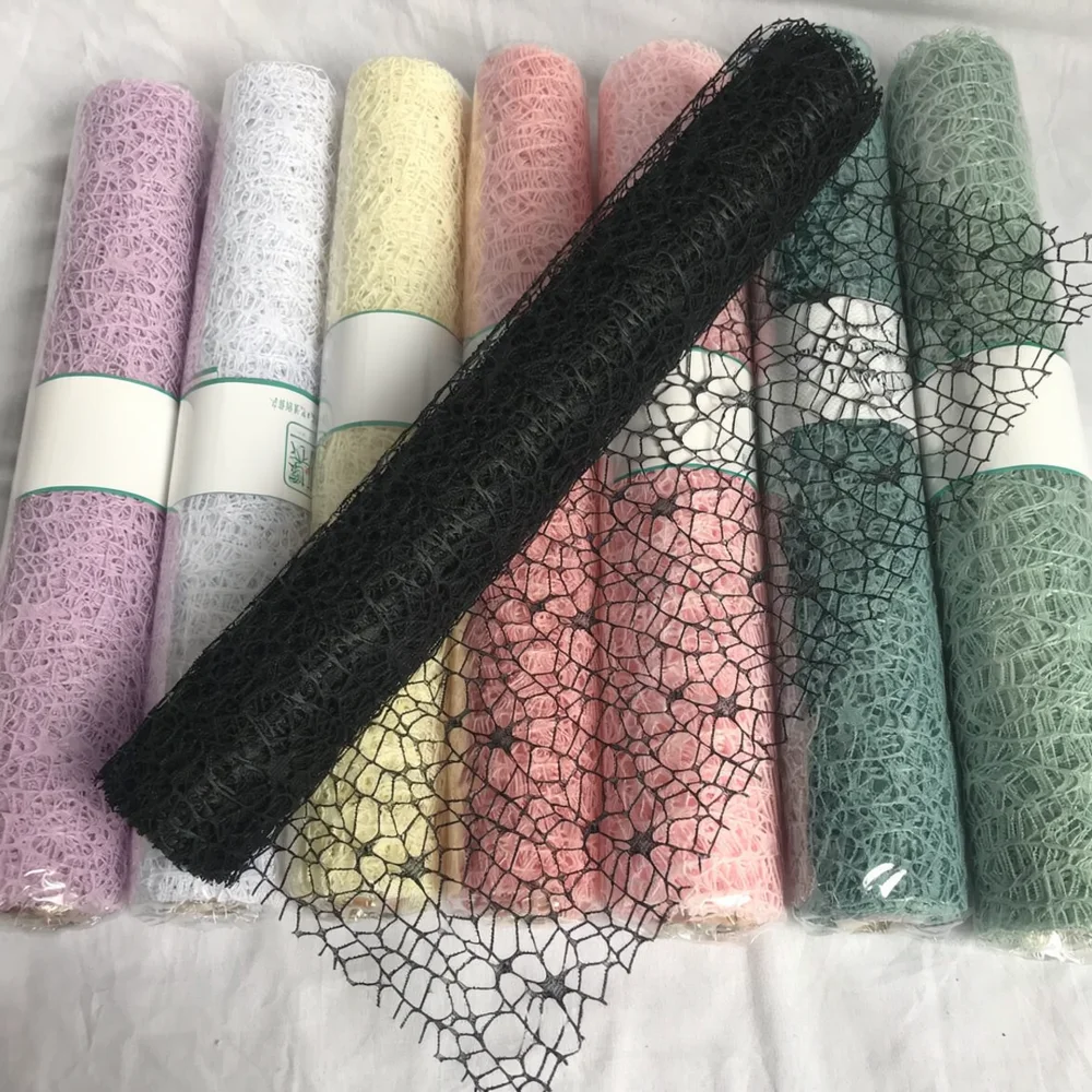 Wedding Supply In Bulk - Professional Floral Bouquet Wrapping Mesh Roll