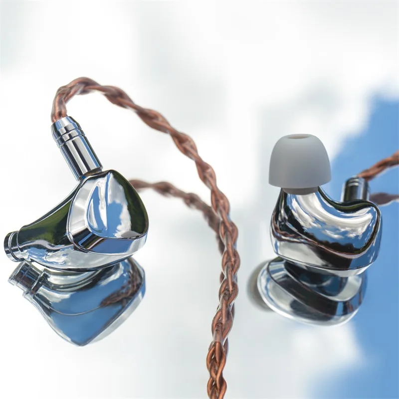 TRI I3 Pro In-EarจอภาพPlanarแม่เหล็ก + คอมโพสิต 8 มม.DD + BA HiFiหูฟังหูฟังชุดหูฟังเพลงกีฬาหูฟัง