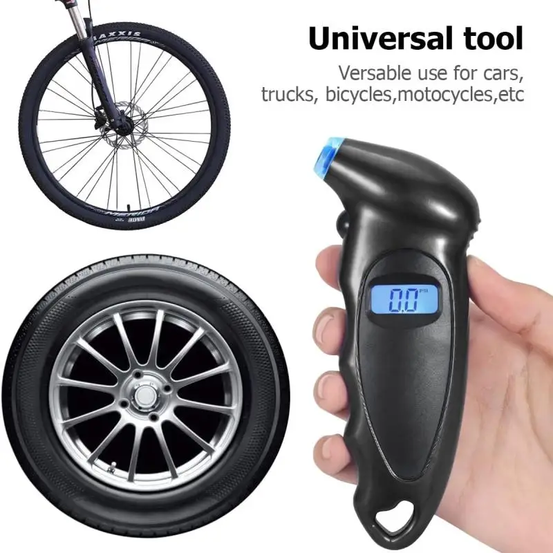 

New Tire Pressure Gauge Backlight High Precision Digital Tire Pressure Monitoring Car Tyre Air Pressure Gauge Meter LCD Display