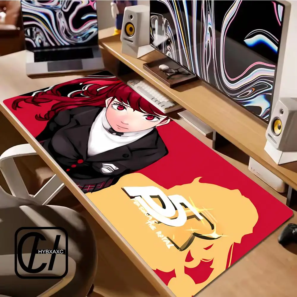 

Desk Mat Gamer Mousepads P-persona 5 Pc Mouse Pad Office Desk Pads Large Mousepad Non-slip Mouse Mats for Computer Gift HYB XXC