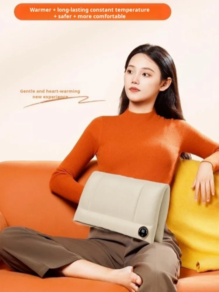 Graphene Explosion-Proof Hand Warmer Bag, Portable USB-Powered 3-Speed Temperature Control, Multi-Functional Fast Heating