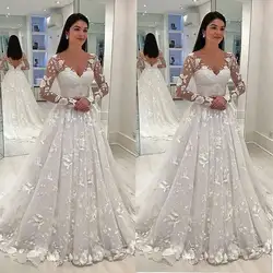 2023 New Women's Dress Lace Deep v Long Sleeve Dress Long Dress Long Dress Gown Vestidos De Festa