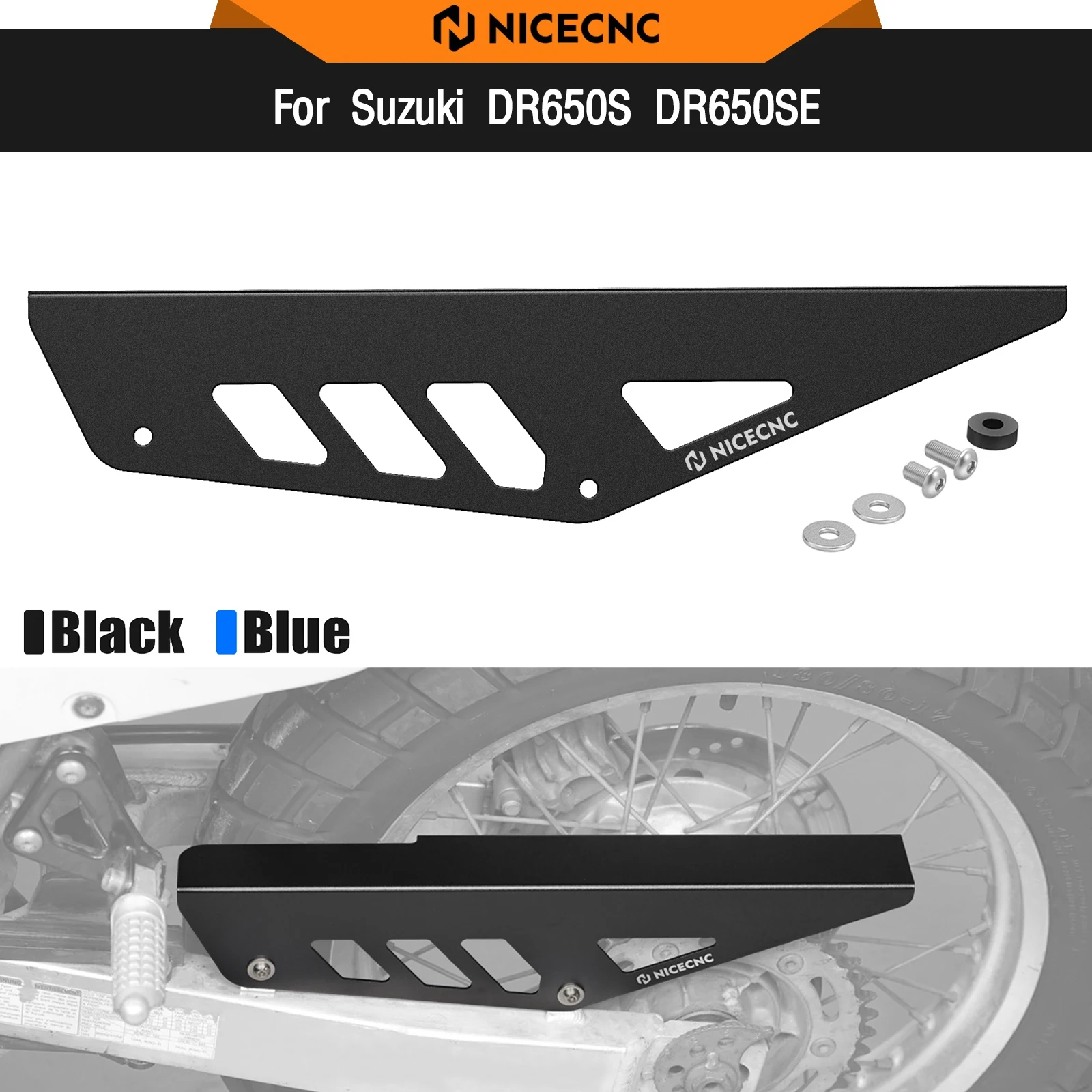 

For Suzuki DR650S DR650SE DR650S/SE 1996-2024 Chain Guard Cover ProtectorDR 650 S DR 650 SE DR650 S DR650 SE DR 650 S SE
