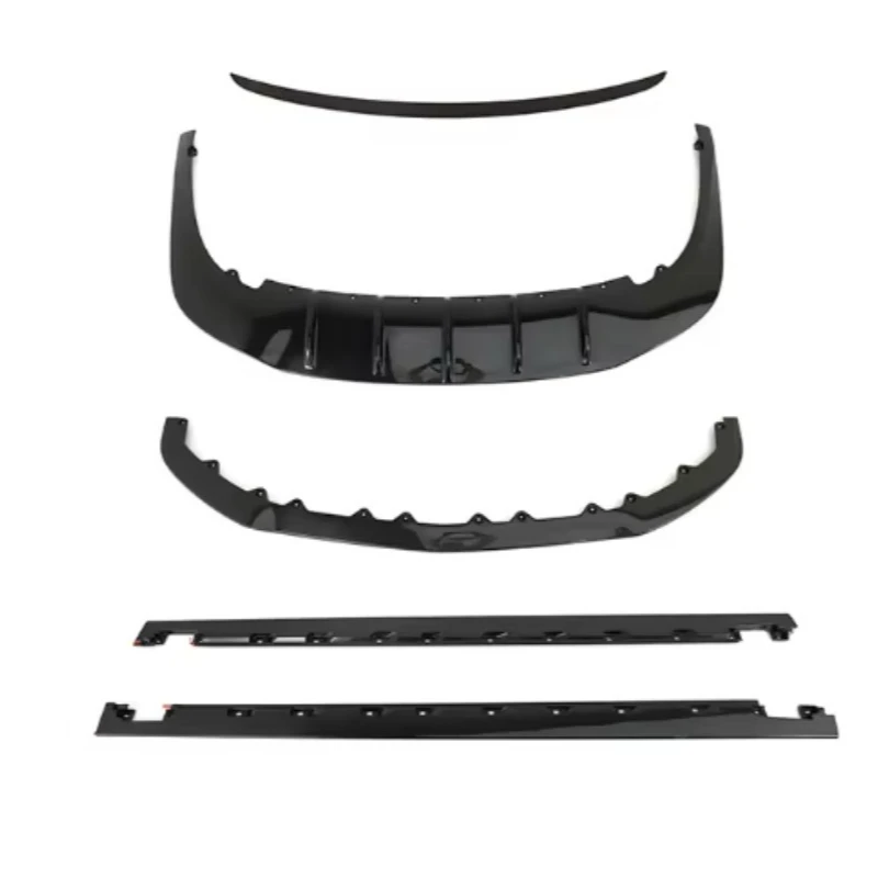 Spur W12 to Small Carbon Body Kit Full Set Front Lip Rear Diffuser, Side Skirts Rear Wing