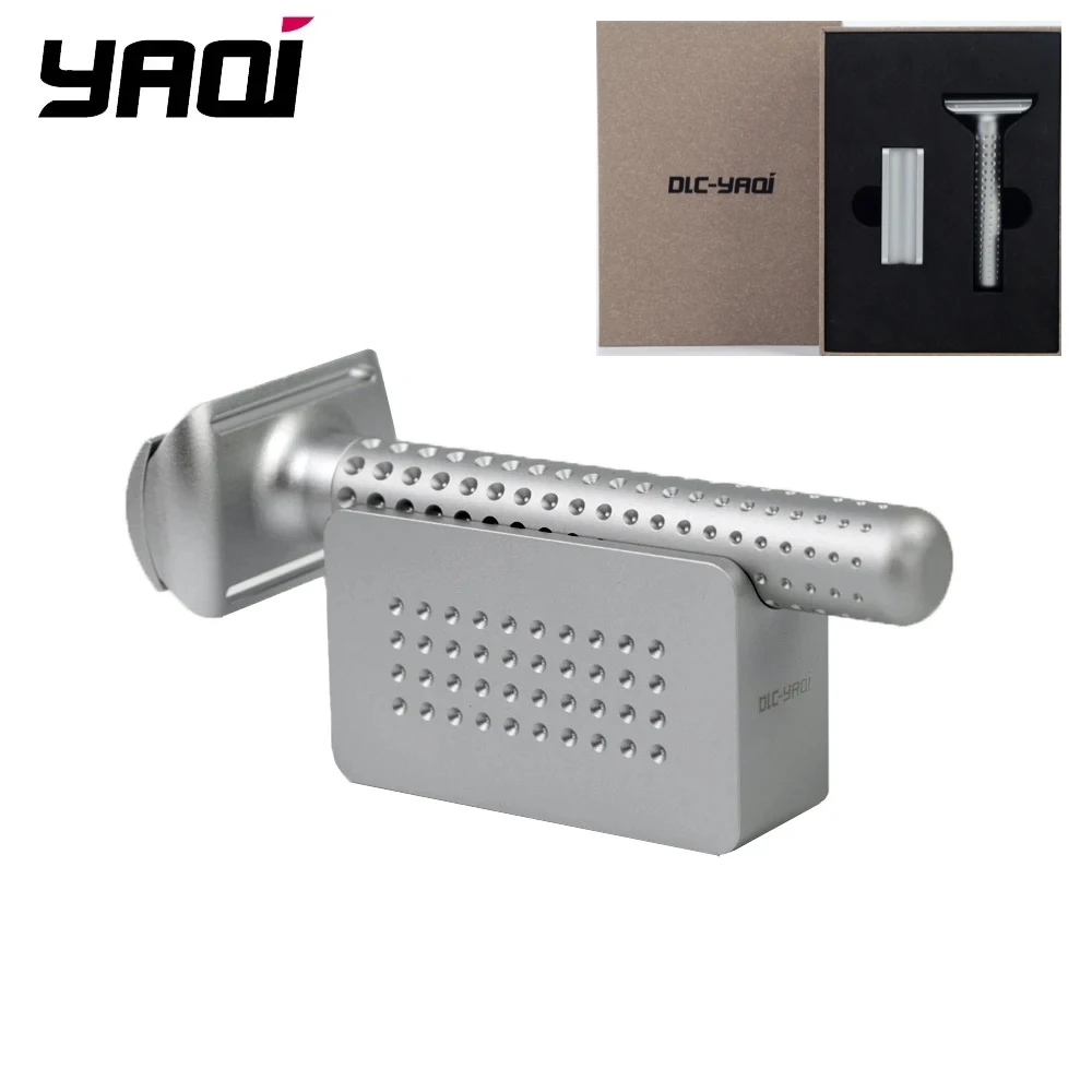

Sputnik Aluminum Men Safety Razor And Yaqi Holder Beard Shaver