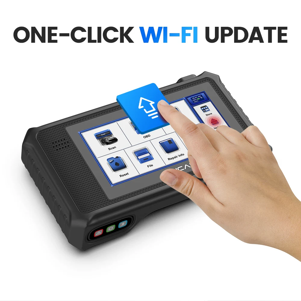 Lifetime Free Update MUCAR VO6 OBD2 Scanner All Systems Diagnostic 28 Reset Auto VIN EPB/BMS/SAS/ABS Sevice for All Cars