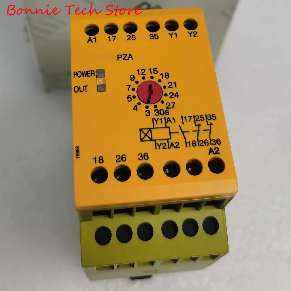 

774030 for PILZ Safety relay (standalone), PZA 30/24VDC 1n/o 2n/c