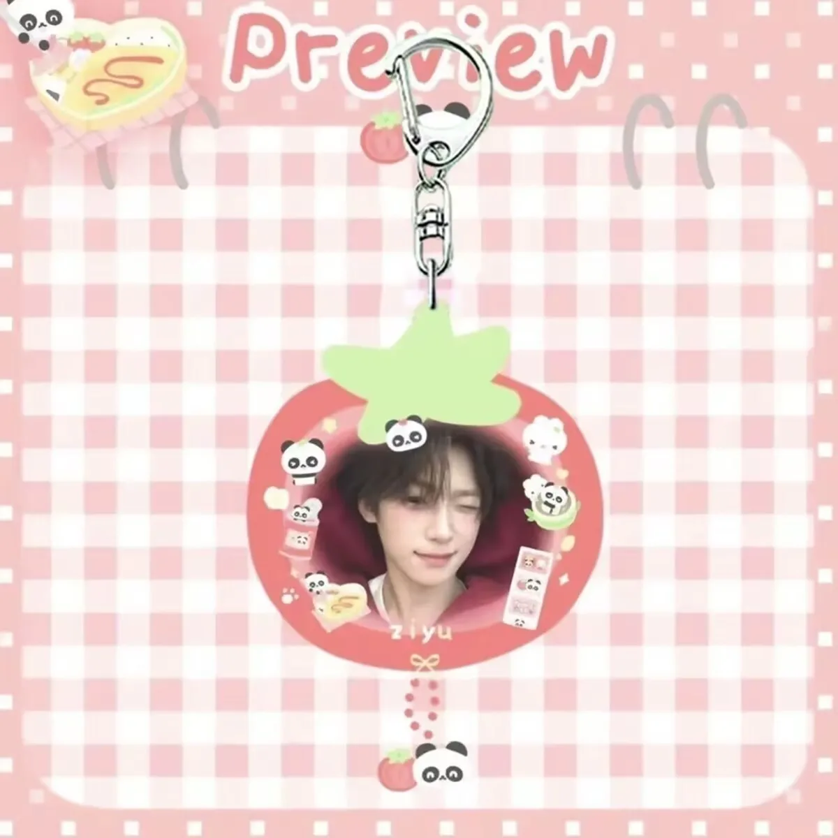 지유 펜던트 '리버스 러브'는 남성 주인공을 위한 고급스러운 외관을 자랑하는 아크릴 키체인 서포트 백입니다. 그에게 선물을 주세요