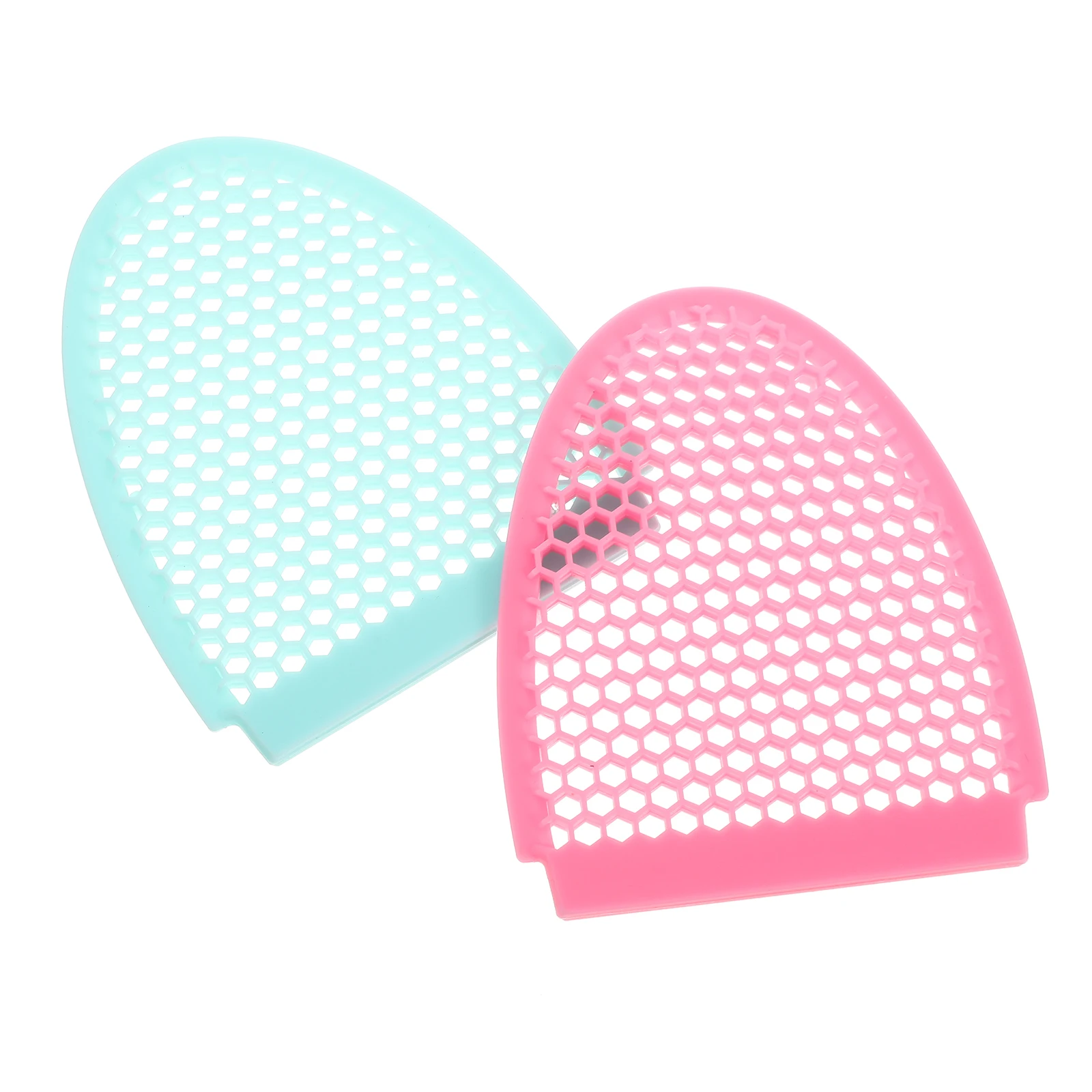 

2pcs Facial Cleansing Brush Double Sided Silicone Face Cleaner Skin-Friendly Manual Exfoliating Tool Deep Cleaning Massage