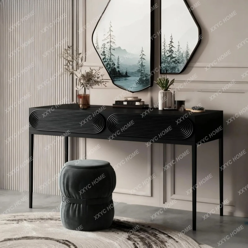 minimalist paint dresser art bedroom desk modern minimalist solid wood computer desk