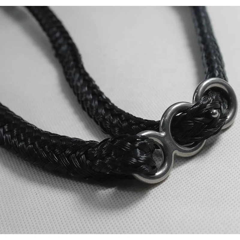 معدات تغذية بطيئة كبيرة مقاس 6 × 6 أقدام من شبكة القش على شكل حصان مستدير