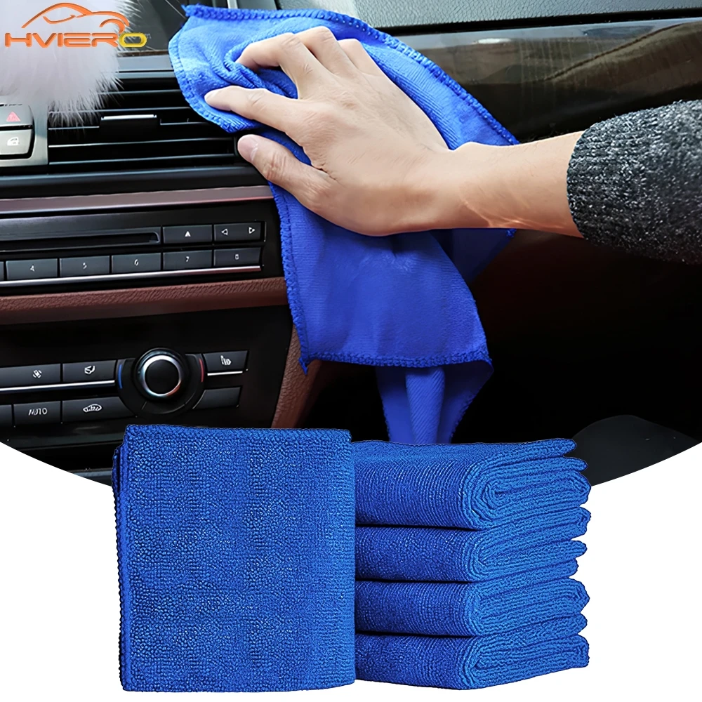 

Absorbent Towel Thickened Suede Cloth Blue Car Motorcycle Clean Supplies Tool Cleaning Stains Strong Detergency Auto Accessories