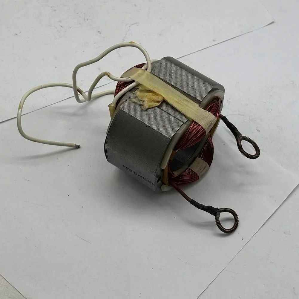 Metal Stator For 255mm Electric Saw 78x45mm Silver Replacement Power Tool Parts