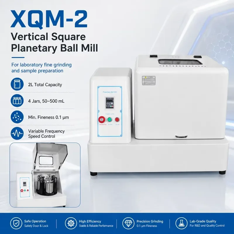 i Tencan XQM-2 University Research Laboratory Planetary Ball Mill Multi-Functional Sample Preparation Equipment