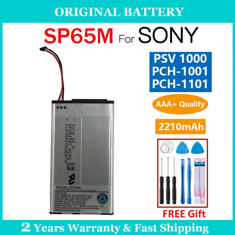 SP65M nueva batería para Sony PSV VITA 1001 PSVITA 1000 psv1000 PCH-1001 1101 1010 1107 1108 1106 1104 1103 1102 1105 1109 1110 110