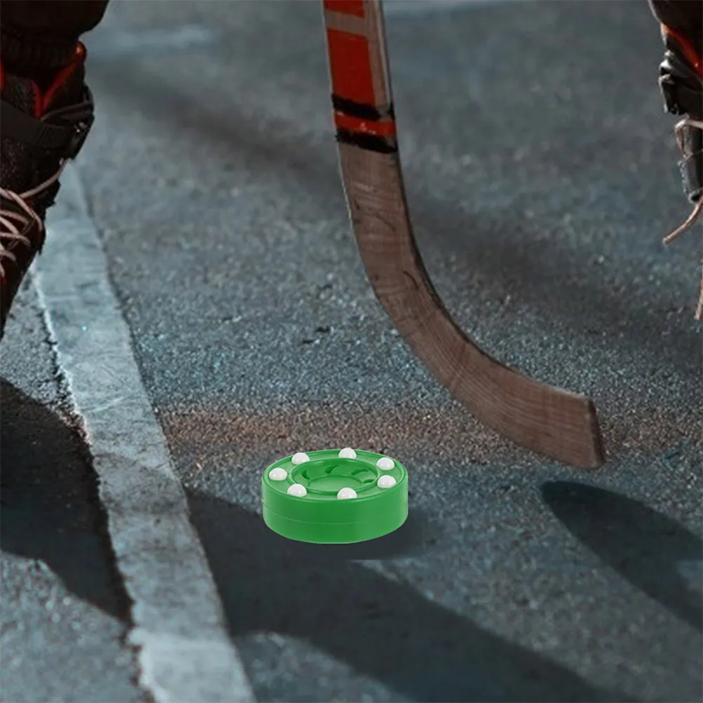 

2Pcs Roller Hockey Puck Durable PP Material Professional Training Puck for Roller Skating Skills Practice Hockey Accessories