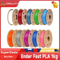 Creality Ender Fast PLA 3D Printer Multicolor Filament PLA 1.75mm 1kg/Roll Plastic Consumables Material For FDM 3D Printers