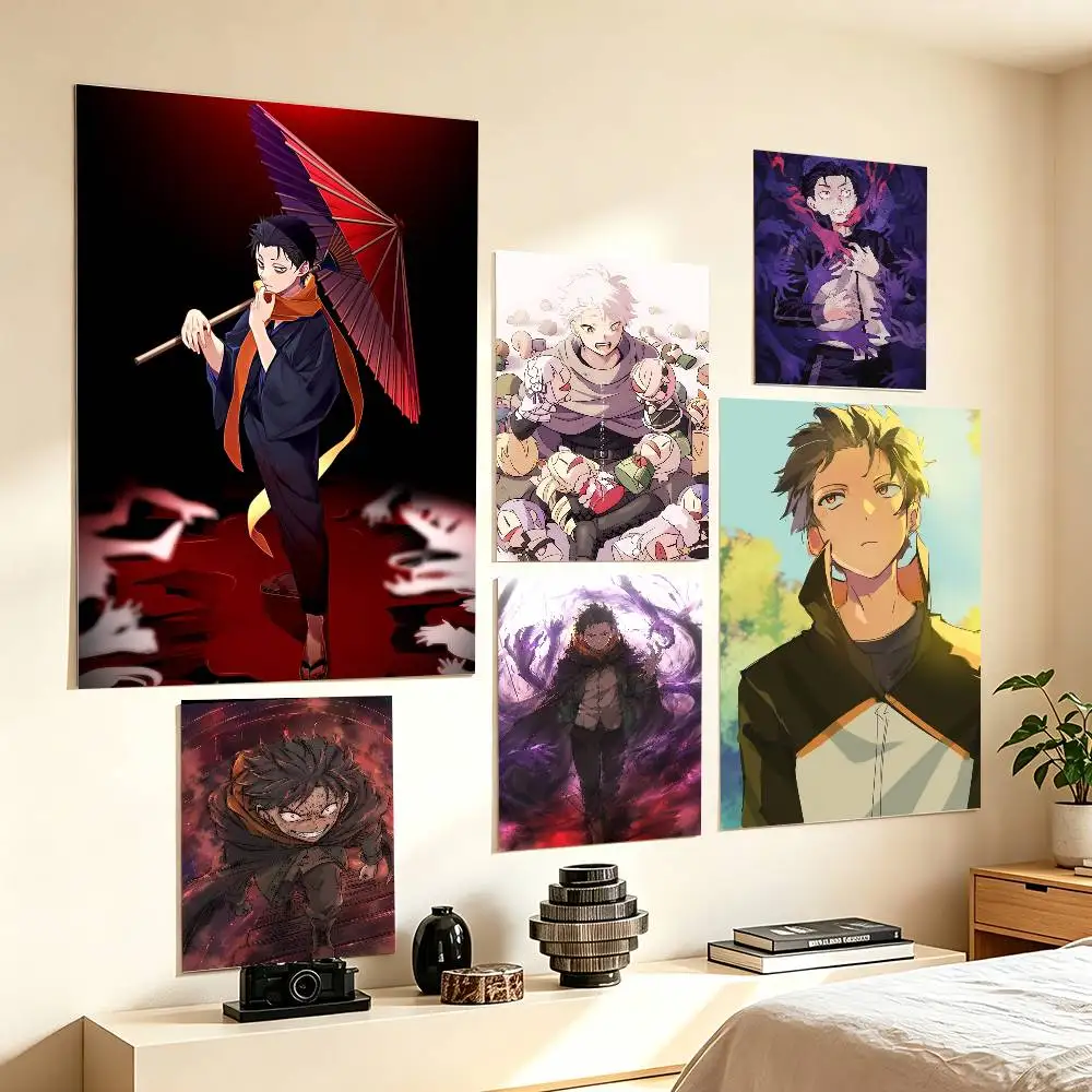 Anime Original N-Natsuki Subaru  Poster HD Self Adhesive Waterproof Wall Art Ideal for Home Office Dorm Gift