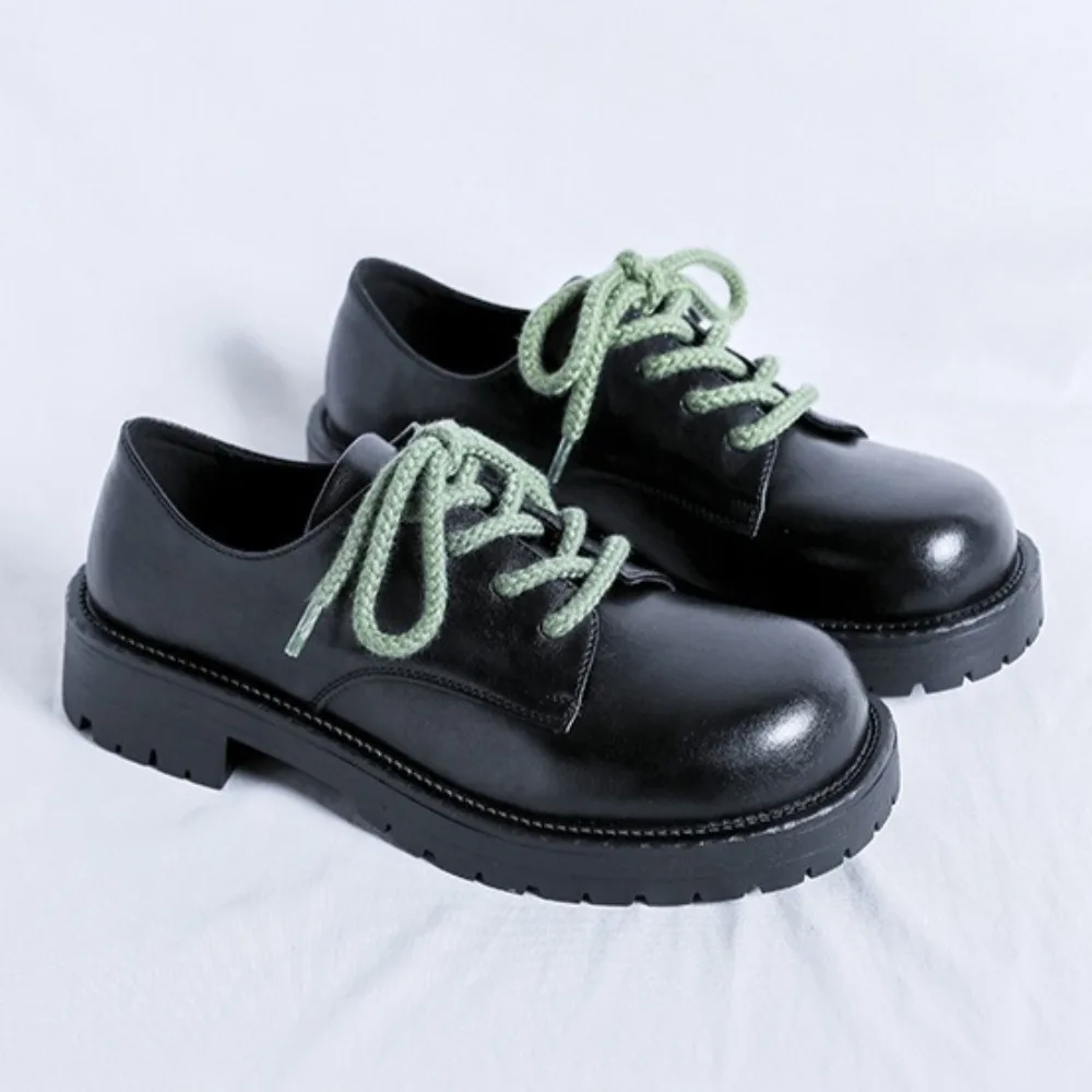 Shoes for Man Black Couple Casual Leather Shoes Tooling Shoes Man Italian Shoe Original Leather Women's Shoe