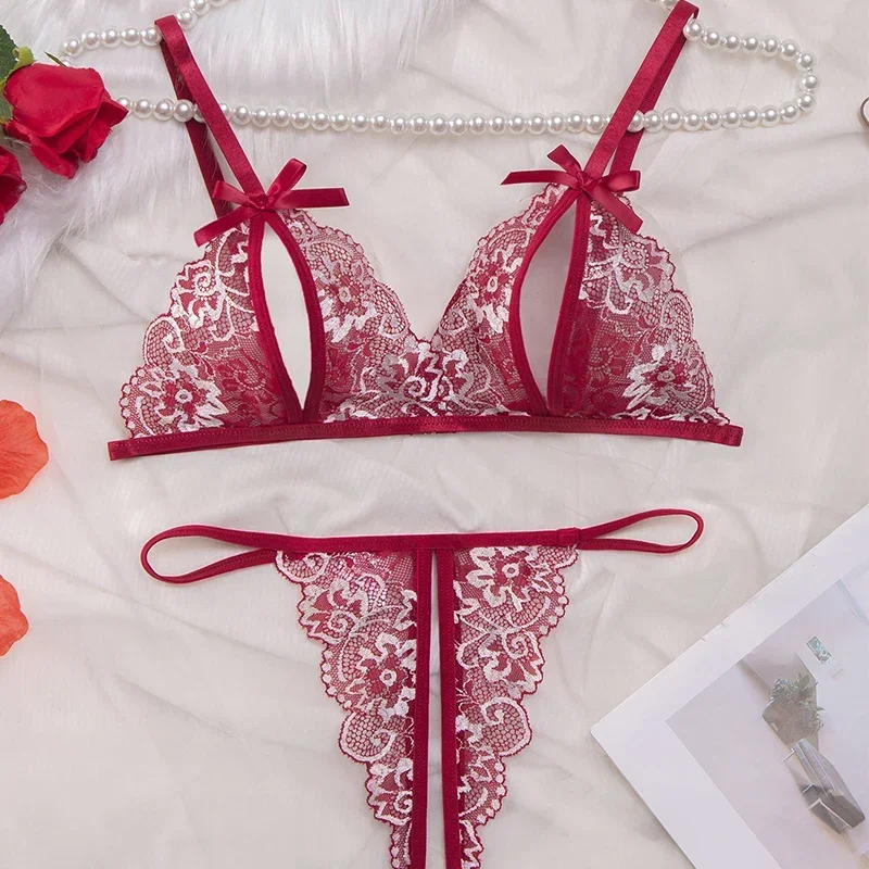 

Сексуальное женское белье для женщин, прозрачный цветной бюстгальтер, комплект нижнего белья, эротическое нижнее белье с вырезами и цветами, сетчатая порно кружевная одежда с открытой промежностью