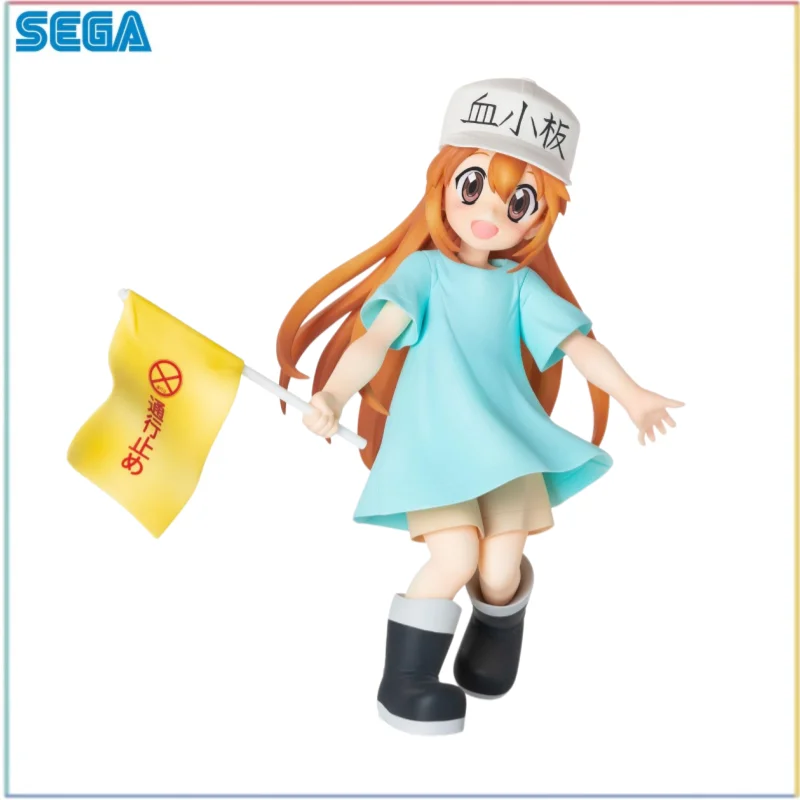 

В наличии: Оригинальная фигурка Sega Platelet, новая, в коробке, модель аниме-персонажа, игрушка, коллекционная модель.