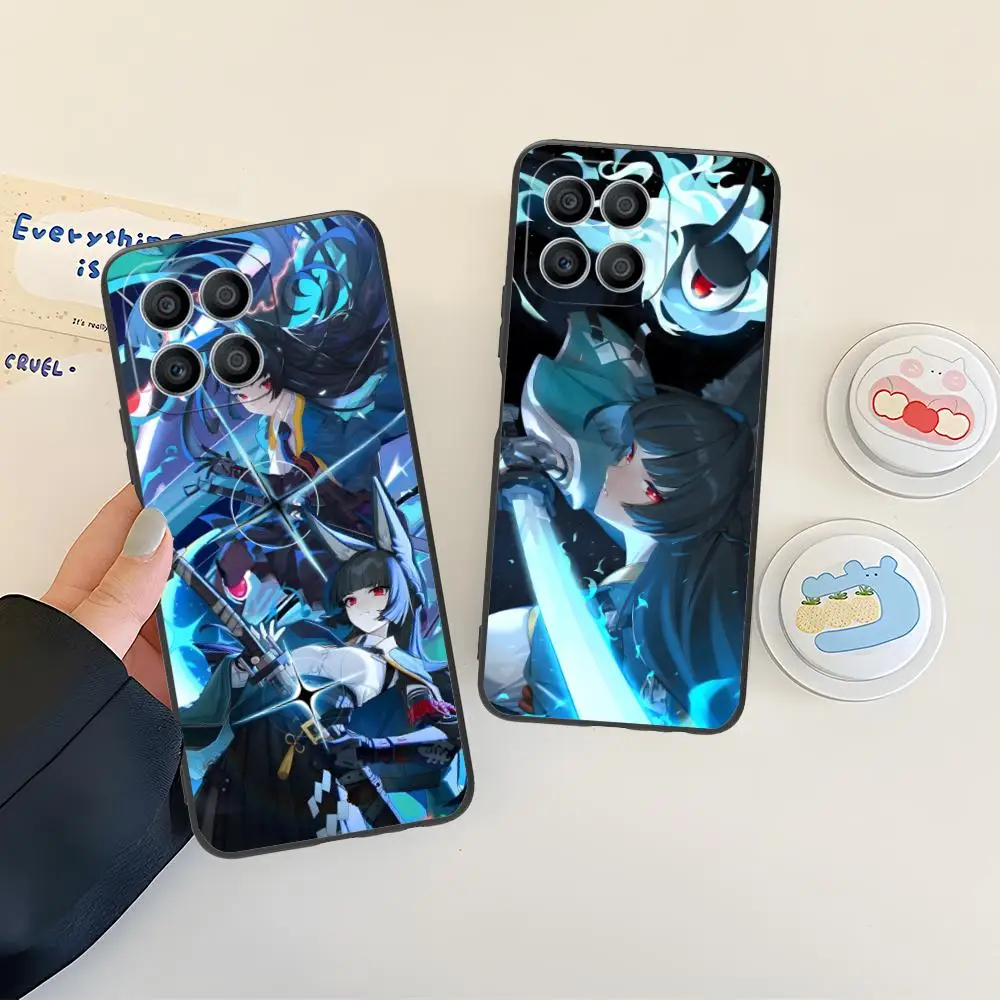 حافظة هاتف Zenless Zone Zero Hoshimi Miyabi لهاتف Honor 90 80 70 60 50 30 20 10 9 8 7 Pro S SE Lite 5G واقية من الطباعة الملونة #2