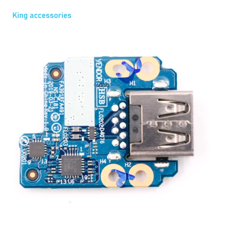 Novo para lenovo thinkpad t15.3 s xproblem placa usb ns-c181 02dm4ft