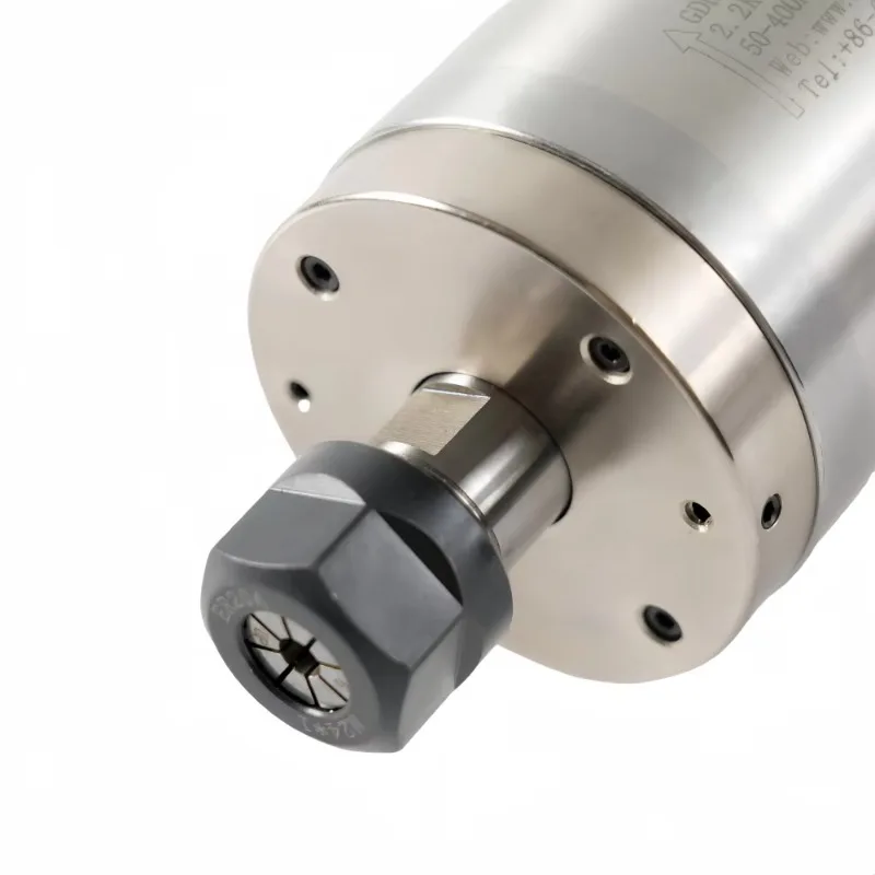 

GDK80-12Z/2.2 80mm 2.2kw ER20 12000rpm Drilling Hole Water Cooling Spindle Motors for Cnc Machine HQD