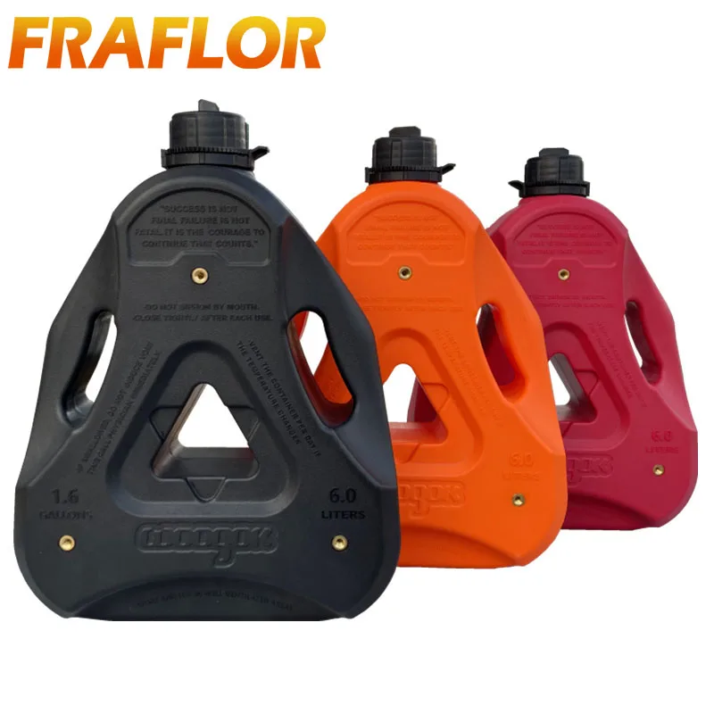 

6L Oil Tank Gas Can Spare Fuel Tank Petrol Water Tanks Jerrycan Oil Container Fuel-jugs for Motorcycle Car With Spout Oil Bucket