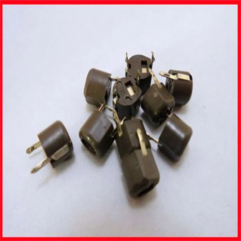 10pcs 60P Adjustable Capacitance / Variable Capacitor 60PF / Plastic 6mm Diameter