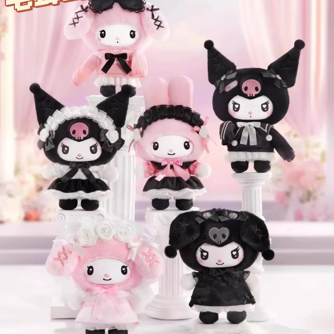 

Genuine Toptoy Sanrio Family Angel Garden Series Surprise Blind Box Kuromi Trendy Play Doll Pendant Cute Gift