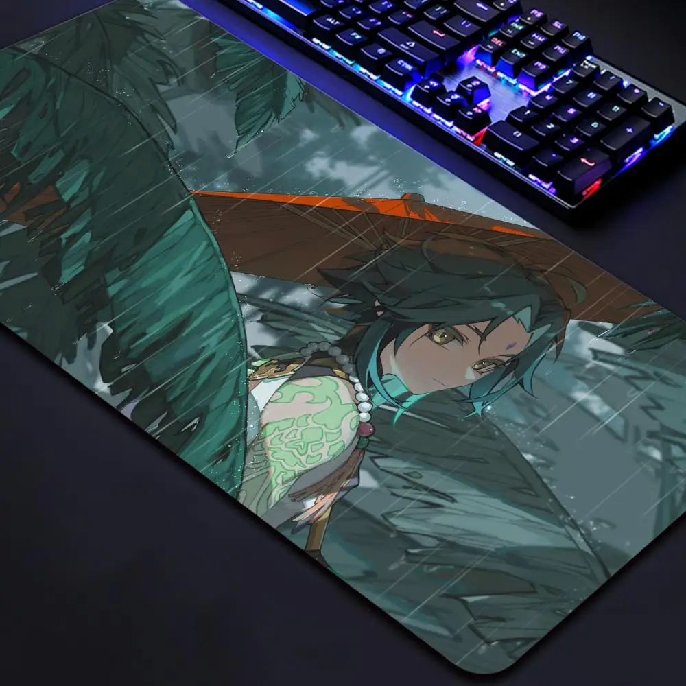 

Xxl Mouse Pad Genshin Impact Xiao Pc Gamer Cabinet Keyboard Desk Mat Large Anime Computer Carpet Gaming Accessories Mousepad Rug