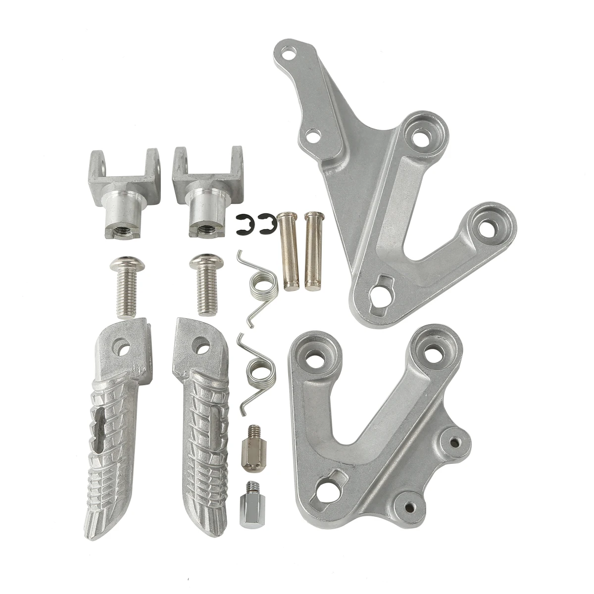 Motorcycle Front Foot Pegs Footrest Bracket Set For Suzuki GSXR 1000 2003-2004 Left&Right