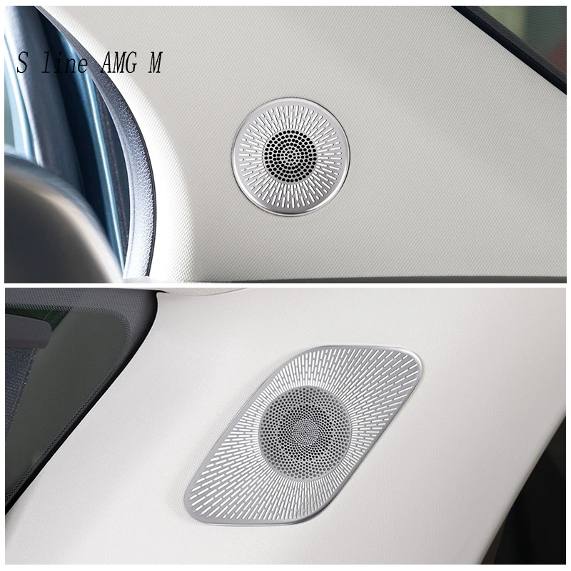 For Kia Carnival KA4 Niro 4th Gen front A pillar speaker horn back trunk Cover Sticker Trim Decoration Interior auto Accessories