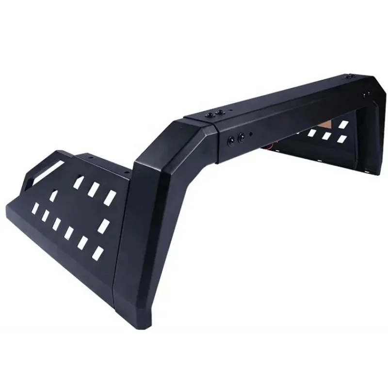 Shark 6 Steel Roll Bar For Pickup Truck Bed | LED S E- & Powder Coated Off-Road/Armor Design 2024+
