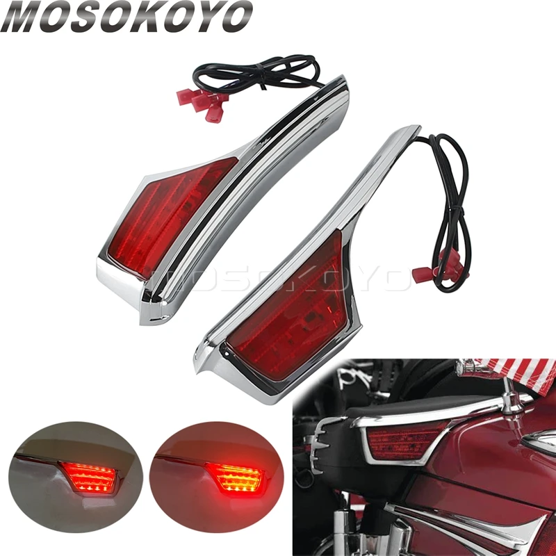 Motorcycle LED Rear Tail Running Indicators Lamp Decoration Light For Honda Goldwing GL1800HP Gold Wing GL 1800 Airbag GL1800AD